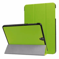 30PCS/Lot Luxury Slim Folding Stand PU Leather Case For Samsung galaxy tab S3 9.7 9.7'' 9.7-inch T820/T825 Flip Case By DHL