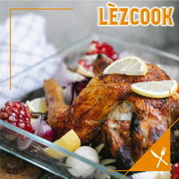 Lezcook香料羅馬烤半雞(生) (氣炸/烤箱/微波/電鍋)