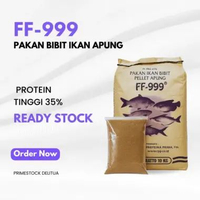 FF-999 HI-PRO-VITE Repack 1 Kg: Pakan Bibit Ikan Apung dengan Protein Tinggi 35%