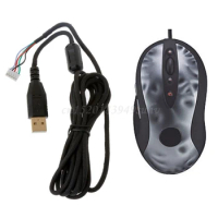 Umbrella Rope Mouse Cables Soft Durable Mouse Line Replacement Mouse Wire for logitech MX518 g400 Mouse