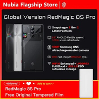 Global Version Nubia Redmagic 8S Pro 5G Mobile phone 6.8inch 120Hz AMOLED Snapdragon 8 Gen 2 Octa Core 65W Super Fast Charge NFC