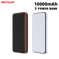 MEIYULIN 10000mAh Power Bank Portable USB C Charger External Auxiliary Battery Fast Charging Powerbank For iPhone Xiaomi Samsung