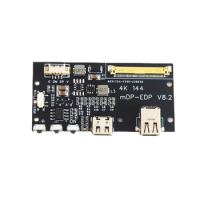 MiniDP To EDP 4k 120HZ DIY4K Driver 4K 2K 1080 Adapter Board for Portable Display