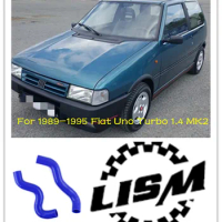 2pcs Radiator Main Silicone Hose For 1989-1995 Fiat Uno Turbo 1.4 MK2 MKII TURBO 1400 Replacement Auto Part 1990 1991 1992 1993