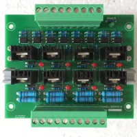 MODEL:DEENTR-8 8-way PLC amplifier board / power board / protection board / transistor board / optocoupler isolation board