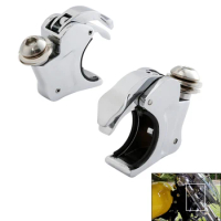 Motorcycle 39mm Quick Release Windscreen Clamps For Harley Dyna Sportster Sportster 1100 XLH1100 Sportster 883 Deluxe XLH1200