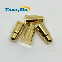 4.6 8.5 pogo pin connectors 4.6*8.5mm Current pin Battery pin Test thimble probe Gold Plated 12V 1A Charge AG