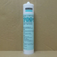 1pcs Dow Corning 7091 Silicone Rubber DC7091 Electronic Sealant Dow Corning Electronic Silicone Glass Glue 310ML