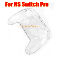 1pc Clear Crystal Housing Shell Cover For NS Nintendo Switch Pro Game Controller Handle Protective Case