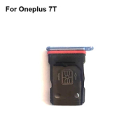 SIM Card Tray For One plus 7T oneplus7T SD Card Tray SIM Card Holder SIM Card Drawer for oneplus 7 T 1+7T Parts