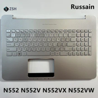 RU New For ASUS VivoBooK Pro N552 N552V N552VX N552VW Laptop Backlit Keyboard Silvery C Cover