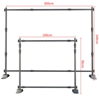 New ModelsDouble-Crossbar Backdrop Background Stand Frame Support System For Photography Photo Studio Video Muslin Green Screen