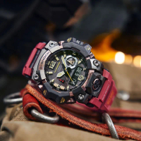 【CASIO 卡西歐】G-SHOCK MUDMASTER太陽能藍牙連線泥人錶 新年 禮物(GWG-B1000-1A4/速)