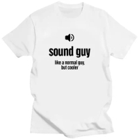Men Casual Short Sleeve Tees Tops Harajuku Streetwear Cool Audio Engineer Funny Sound Guy O-Neck Summer T Shirt