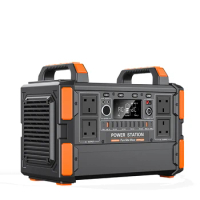 Outdoor Portable Power Station 1000w High-power Emergency Power Supply With Portable Solar Panel