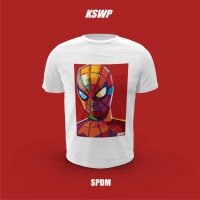 KSWP Spider Man Kaos Artwear Gildan Putih