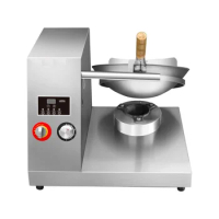 LPG Gas Cooking Robot Machine Kitchen Commercial Cooking Pots Full automatic Robot Fried Rice Cooking Machine