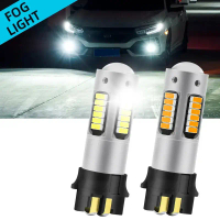 หลอดไฟ LED, PW24W และ PWY24W, Canbus, ไม่มีข้อผิดพลาด, ไฟเลี้ยว, สำหรับ Audi, Volkswagen, BMW, Benz,