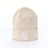 【NEW ERA】毛帽 紐約洋基 象牙白-NE70790266