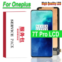 6.67" High Quality Display For OnePlus 7TPro AMOLED Screen Touch screen Digitizer Assembly For OnePlus 7T Pro Display LCD Screen