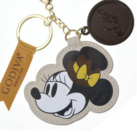 日本GODIVA x DISNEY米妮迪士尼版2023情人節禮物鑰匙圈吊飾品包包掛飾品-最後一個絕版品