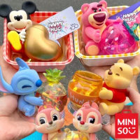 Miniso Mingchuangyou Blind Box Disney Anniversary Series Happy Embrace Theme Storage Can Trendy Play Collection Decoration