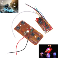 4CH RC Remote Control 27MHz Circuit PCB Transmitter and Receiver Board with Antenna Radio System for Car Truck Toy