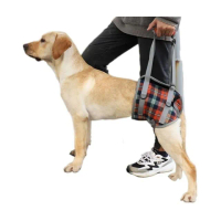 【Pet Universe 多寵宇宙】後肢輔助帶-英倫風格(狗助行器 老犬 寵物輔助帶 輔助帶 狗狗輔助帶 狗狗輔助)