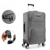 20/22/24/26/28 inch Hand luggage Oxford cloth Cabin Rolling Luggage large travel bag with wheels zipper rolling luggage case