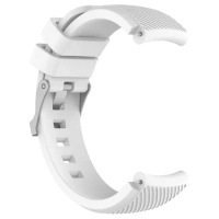 Watchband for Fossil Gen 4 Q Explorist HR Smart Watch Strap Band for Fossil Gen 3 Q Explorist Silicone Straps White