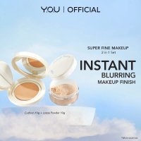 YOU Cloud Touch Super Fine Makeup 2in1 Set | 24H Oil Control | Super Fine & Instantly Blurring | Cus