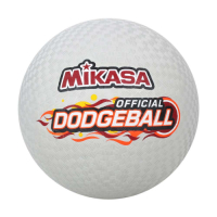 MIKASA 躲避球-橡膠-3號球 運動 訓練 DGB850 淺灰黑橘