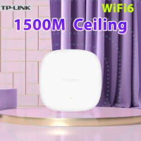 Tp-Link AX1500 Ceiling AP WiFi Range Extender 1500M Wireless Access Point WiFi6 Hotspot AP Ubiquity Router Wifi MESH Repeater