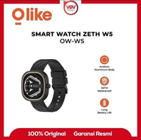 Olike ZETH W5 Smartwatch Touch Screen Monitor 3 ATM Waterproof Sport Health Tracker Long Battery Blo