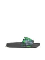 รองเท้าแตะยูนิเซ็กส์ Adilette Shower Minecraft รุ่น HQ2584 สี Grey Four / Grey Four / Grey Four
