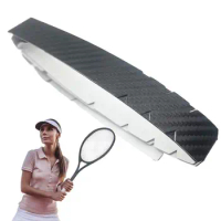 Lead Tape for Paddles 2pcs Carbon Fiber Pickle Ball Paddles Edge Tape Anti-Scratch Paddle Head Edge Guard Thickened Racket Edge