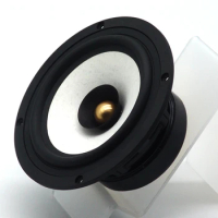 5.25 -inch HIFI fever full -frequency speaker aluminum basin leather Bluetooth speaker desktop bookstore speaker 4ohm/8ohm