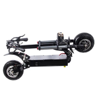 Dual motor fast speed electric scooter USA warehouse free shipping E5B 60v6000w35ah adult electric