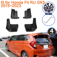 Mud for Honda Fit RU GK5 Shuttle MK 3 3th 3gen 2015~2022 2020 2019 2016 Car Accessories Mudguard Fender Guard Front Rear Mudflap