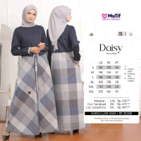 Gamis Daisy Navy Blue by Mutif