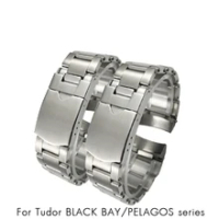 22mmSolid Stainless Steel Watchband for Tudor Black Bay Male Bracelet Wrist Pelagos Series Accessories strap On