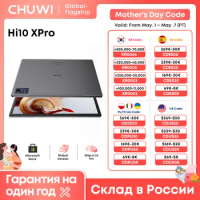 CHUWI Hi10X Pro 4GB RAM 128GB ROM 10.1" Tablet 4G LTE Widevine L1 Unisoc T606 Tablets PC 2.4G/5G Wifi Android 13 7000mAh Battery