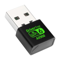 AX900 การ์ดเครือข่ายขนาดเล็ก, USB3.0, 2.4GHz และ 5GHz, 900Mbps, อะแดปเตอร์ WiFi 6, ฮอตสปอตแบบเสียบปล