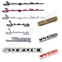 Car Sticker For Suzuki Jimny 2007-2021 JB23 JB43 JB64 JB74 Auto Logo 1970 Commemorative Mark Metal 3