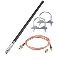 12 Dbi Antenna For RAK Wireless Aerial With 1pair Clips And 1 Meter Low Loss Cable For Helium For Bobcat HNT 868Mhz 915Mhz