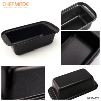 Chefmade WK116259 Loyang Roti Tawar 18cm Mini Loaf Pan Mini Anti Lengket