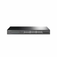 【TP-Link】TL-SG2428P 28埠 24埠Gigabit RJ45+4埠SFP 光纖端口 L2/L2+ 智慧型PoE switch交換器(250W)