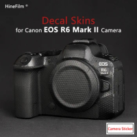 R6M2 Camera Decal Skin for Canon EOS R6 Mark II Camera Decal Stickers ROS R6 II Camera Protector Cover Film R6II Warp Cover Case