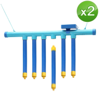 【FJ】眼疾手快USB供電趣味抓棍機B17(2入組+轉接器*1)