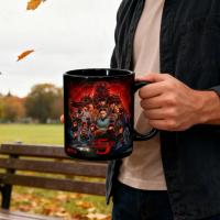Ceramic Stranger Things Coffee Mug Stranger Things Hot Or Cold Beverages  Stranger Things Mug Gift 1